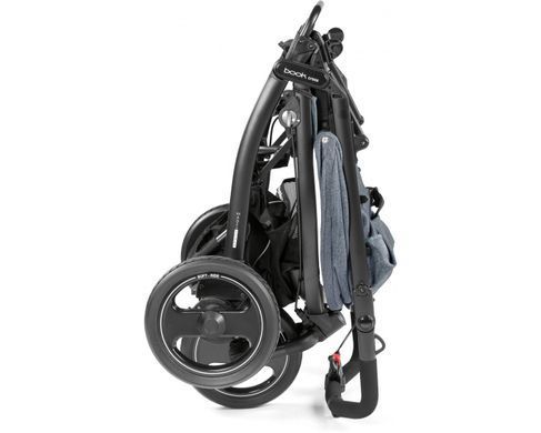 Коляска прогулянкова Peg Perego Book Cross Luxe Mirage (сіро-синя)