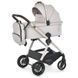 Коляска універсальна 2 в 1 El Camino RIVIERA ME 1183 Silver Milk