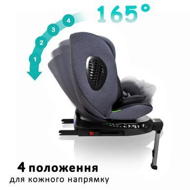 Автокресло Bugs Aera 360 Shadow Grey