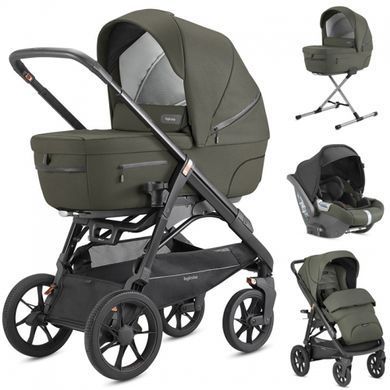 Коляска универсальная 4 в 1 Inglesina Aptica XT (автокресло Cab) Sequoia Green