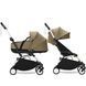 Коляска універсальна 2 в 1 Stokke&reg; YOYO&sup3; з люлькою Bassinet Toffee/White