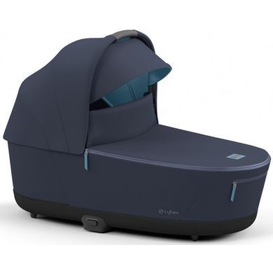 Коляска універсальна 2 в 1 Cybex Priam Lux R 2022 Nautical Blue / Chrome Black
