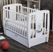 Кроватка Babyroom Собачка бук белый