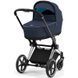 Коляска універсальна 2 в 1 Cybex Priam Lux R 2022 Nautical Blue / Chrome Black