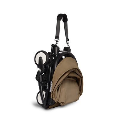Коляска універсальна 2 в 1 Stokke&reg; YOYO&sup3; з компактною люлькою Toffee/White