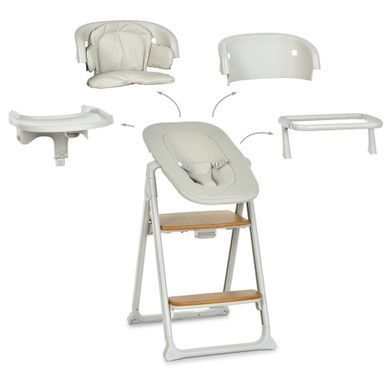 Стільчик для годування El Camino GROWEE ME 1222 Cream