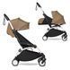 Коляска універсальна 2 в 1 Stokke&reg; YOYO&sup3; з компактною люлькою Toffee/White