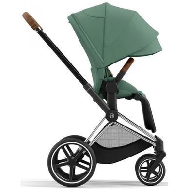 Коляска універсальна 2 в 1 Cybex Priam 4.0 Leaf Green / Chrome Brown