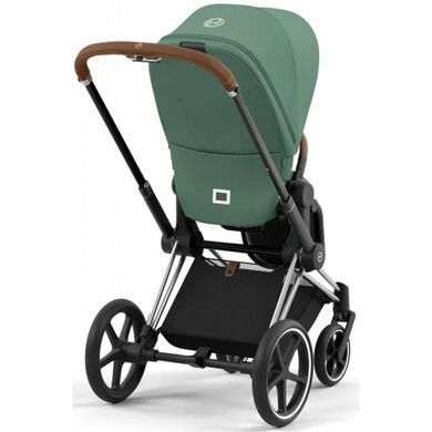 Коляска універсальна 2 в 1 Cybex Priam 4.0 Leaf Green / Chrome Brown