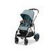 Коляска универсальная для двойни Cybex eGazelle S TPE Stormy Blue