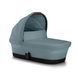 Коляска универсальная для двойни Cybex eGazelle S TPE Stormy Blue