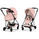 Коляска універсальна 2 в 1 Cybex  Mios 5.0 Style Peach Pink / Matt Black