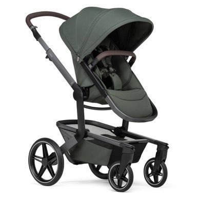 Коляска универсальная 2 в 1 Joolz Day5 Forest green + автокрісло Maxi-Cosi CabrioFix i-Size Essential Green та комплект адаптерів у подарунок!
