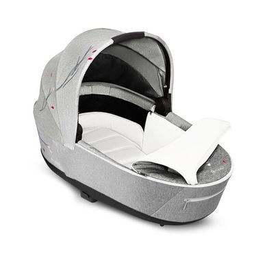 Коляска універсальна 2 в 1 Cybex Priam 2022 Lux Koi mid grey / Chrome