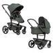 Коляска универсальная 2 в 1 Joolz Day5 Forest green + автокрісло Maxi-Cosi CabrioFix i-Size Essential Green та комплект адаптерів у подарунок!
