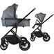 Коляска универсальная 2 в 1 Ibebe Pro 03 Grey