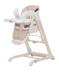Стульчик для кормления 3 в 1 Carrello Cascata CRL-10303 Cream Beige Wooden