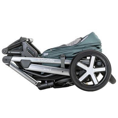 Коляска универсальная 2 в 1 Baby Design Husky XL 217 Graphite