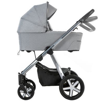 Коляска универсальная 2 в 1 Baby Design Husky XL 217 Graphite