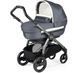 Коляска универсальная 2 в 1 Peg Perego Book Plus S Luxe Mirage, серо-синяя