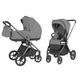 Коляска универсальная 2 в 1 Carrello Ultra CRL-6527 Silk Grey