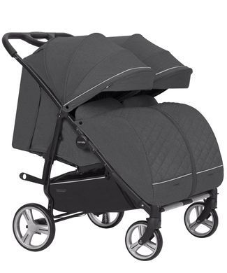 Коляска прогулянкова для двійні Carrello Connect CRL-5502 Cotton Beige