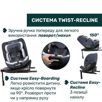 Автокрісло Chicco Everone i-Size,  гр. 0+/1/2/3, кол.18