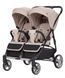 Коляска прогулянкова для двійні Carrello Connect CRL-5502 Cotton Beige
