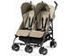 Коляска прогулянкова Peg Perego Pliko Mini Twin Class Beige (бежева)