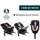 Автокрісло Chicco Everone i-Size,  гр. 0+/1/2/3, кол.18