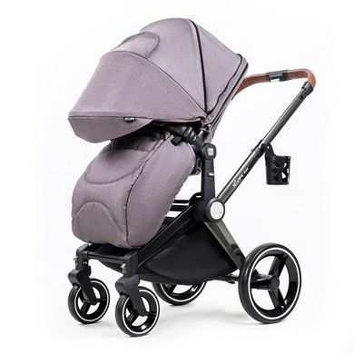 Коляска универсальная 2 в 1 Nino's Alba Melange Grey