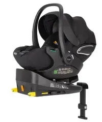 Автокрісло+база CARRELLO Vega CRL-14101/3AY Absolute Black i-Size 40-87см ISOFIX з обертанням