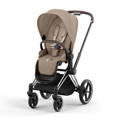 Коляска універсальна 2 в 1 Cybex Priam 4.0 Cozy Beige / Chrome Brown