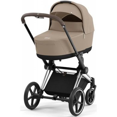 Коляска універсальна 2 в 1 Cybex Priam 4.0 Cozy Beige / Chrome Brown