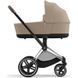 Коляска універсальна 2 в 1 Cybex Priam 4.0 Cozy Beige / Chrome Brown