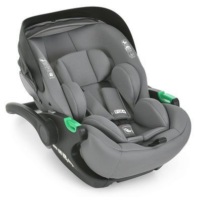 Автокресло El Camino i-FIX+ ME 1110 Simply Gray