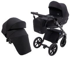 Коляска универсальная 2 в 1 Bair Kiwi Plus Soft BKP-452 черный