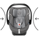 Автокресло Cybex Aton 5 Deep Black