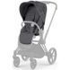 Чохол тканинний для прогулянкового блоку Cybex Priam 2022 Simply Flowers Grey