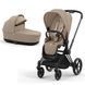 Коляска універсальна 2 в 1 Cybex Priam 4.0 Cozy Beige / Matt Black