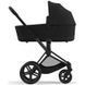 Коляска универсальная 2 в 1 Cybex Priam Lux R Deep Black / Matt Black