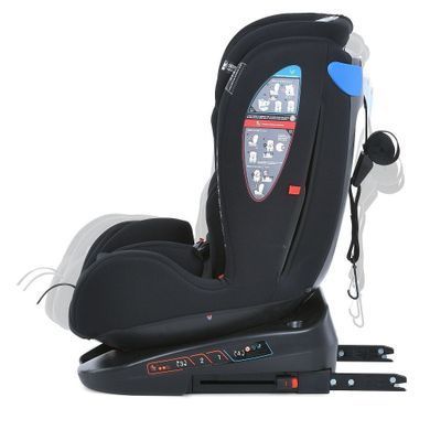 Автокресло El Camino EVEREST ME 1114 Black
