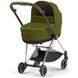 Коляска универсальная 2 в 1 Cybex Mios Lux R 2022 Khaki Green / Chrome Brown