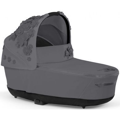Коляска універсальна 2 в 1 Cybex Priam 2022 Simply Flowers Grey/Matt Black