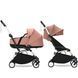 Коляска універсальна 2 в 1 Stokke&reg; YOYO&sup3; з люлькою Bassinet Ginger/White
