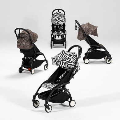 Коляска прогулочная Stokke&reg; YOYO&sup3; Leopard/Black