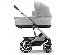 Коляска універсальна 2 в 1 Cybex Balios S Lux 2023 SLV Lava Grey