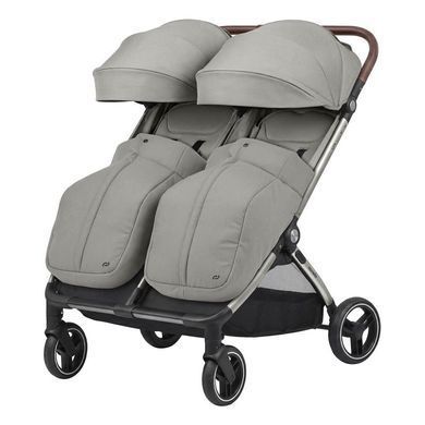 Прогулянкова коляска двомісна Carrello Link CRL-6533 Cliff Grey