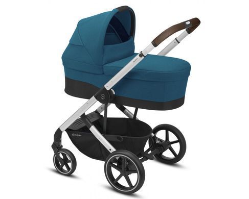 Коляска универсальная 2 в 1 Cybex Balios S Lux SLV River Blue