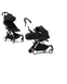 Коляска універсальна 2 в 1 Stokke&reg; YOYO&sup3; з компактною люлькою Black/White